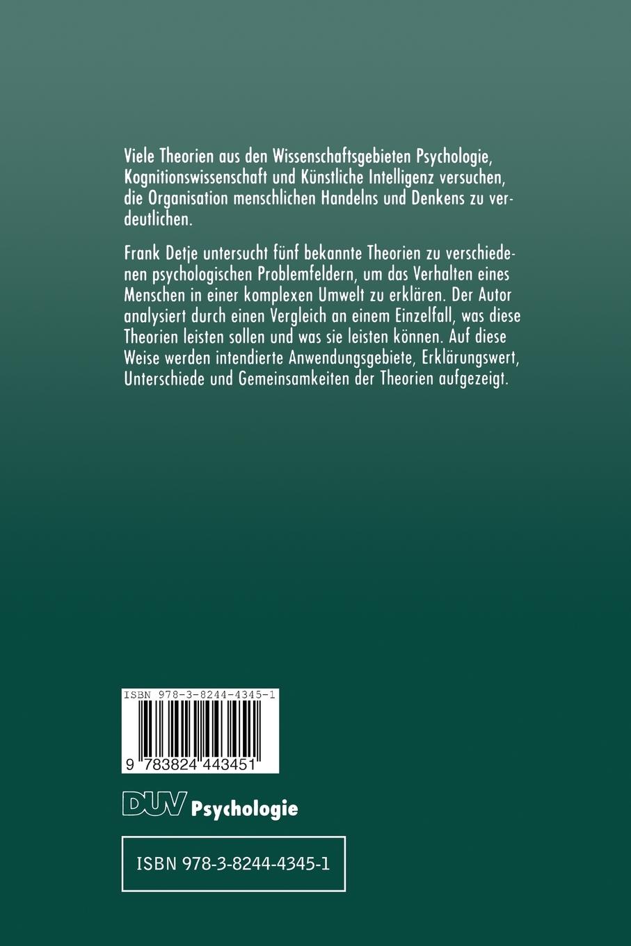 Rückseitencover Handeln erklären