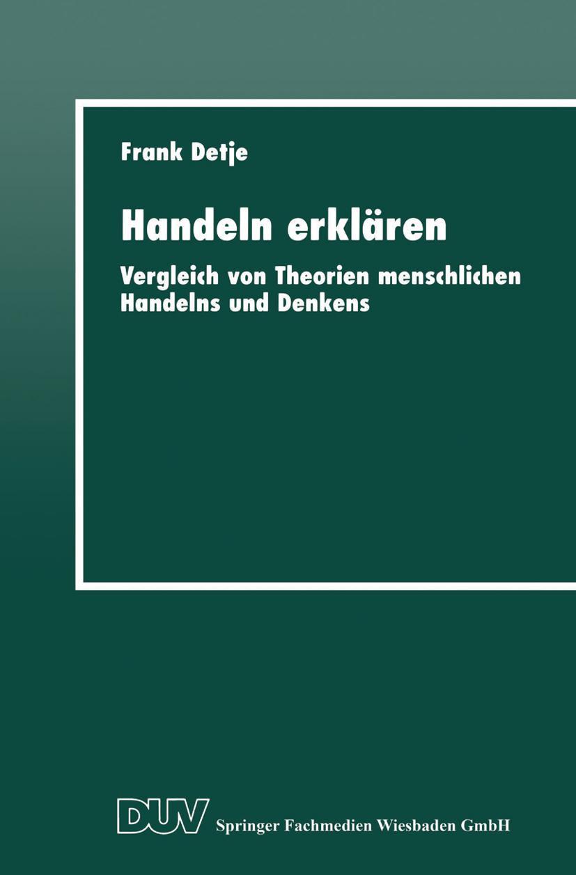Vorderes Coverbild Handeln erklären