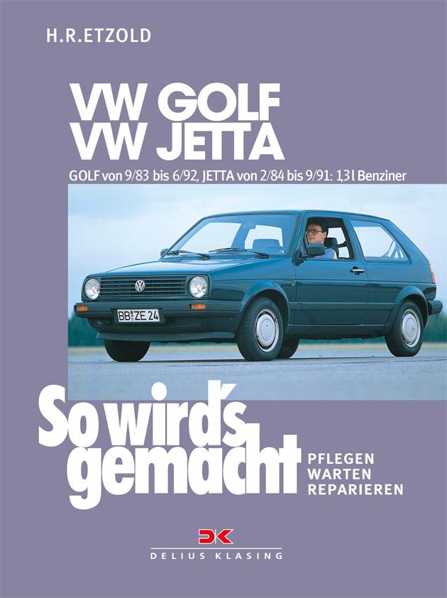 Vorderes Coverbild VW GOLF II von 9/83 bis 6/92, VW JETTA II von 2/84 bis 9/91