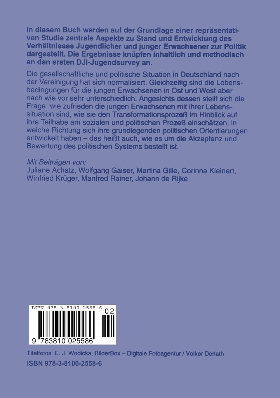 Rückseitencover Unzufriedene Demokraten