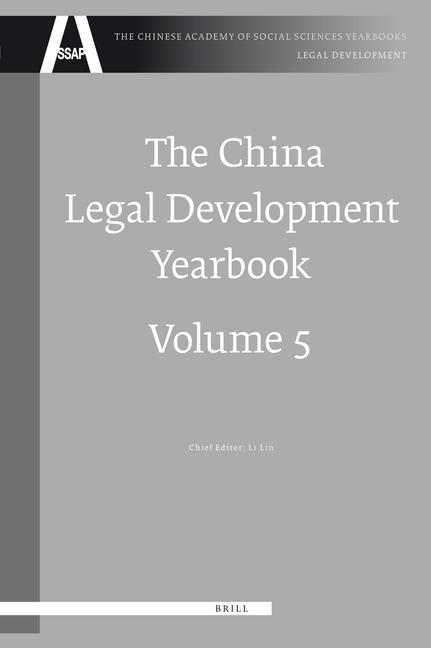 Vorderes Coverbild The China Legal Development Yearbook, Volume 5