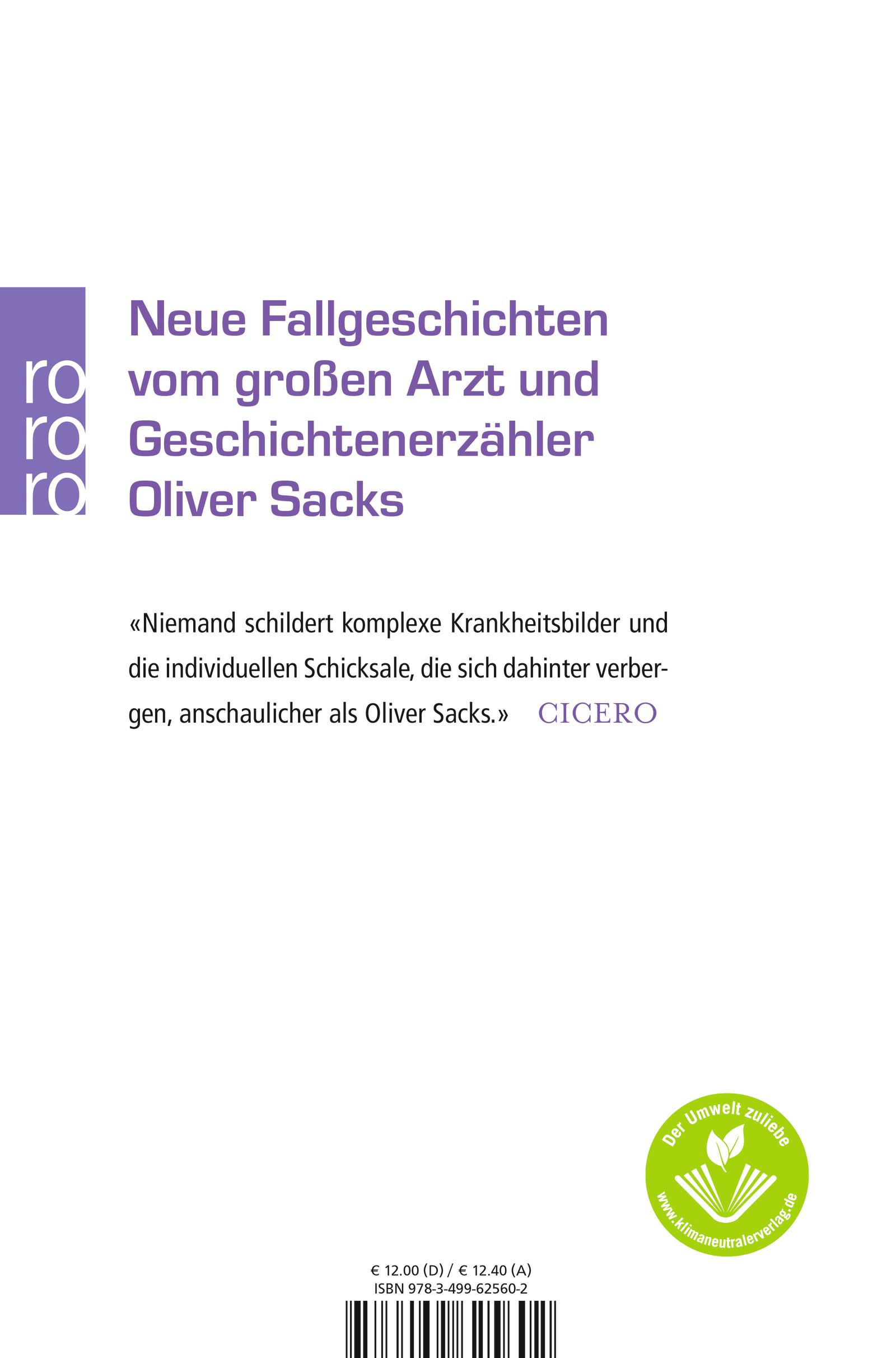 Rückseitencover Das innere Auge