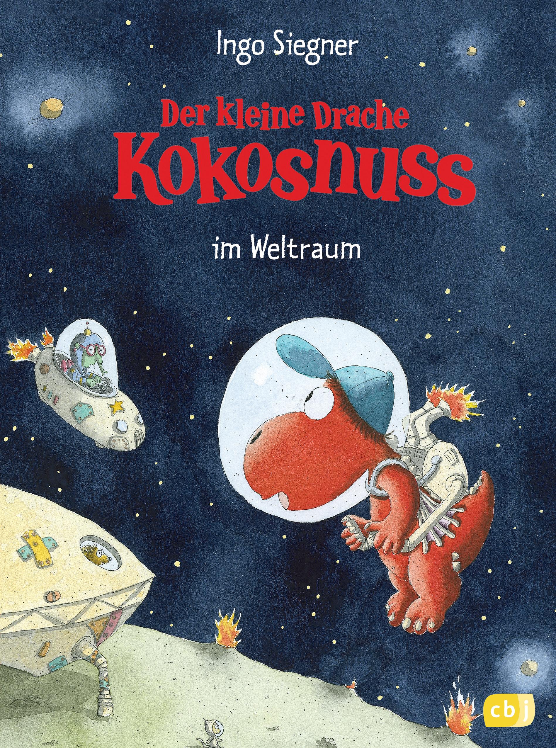 Vorderes Coverbild Der kleine Drache Kokosnuss 17 im Weltraum