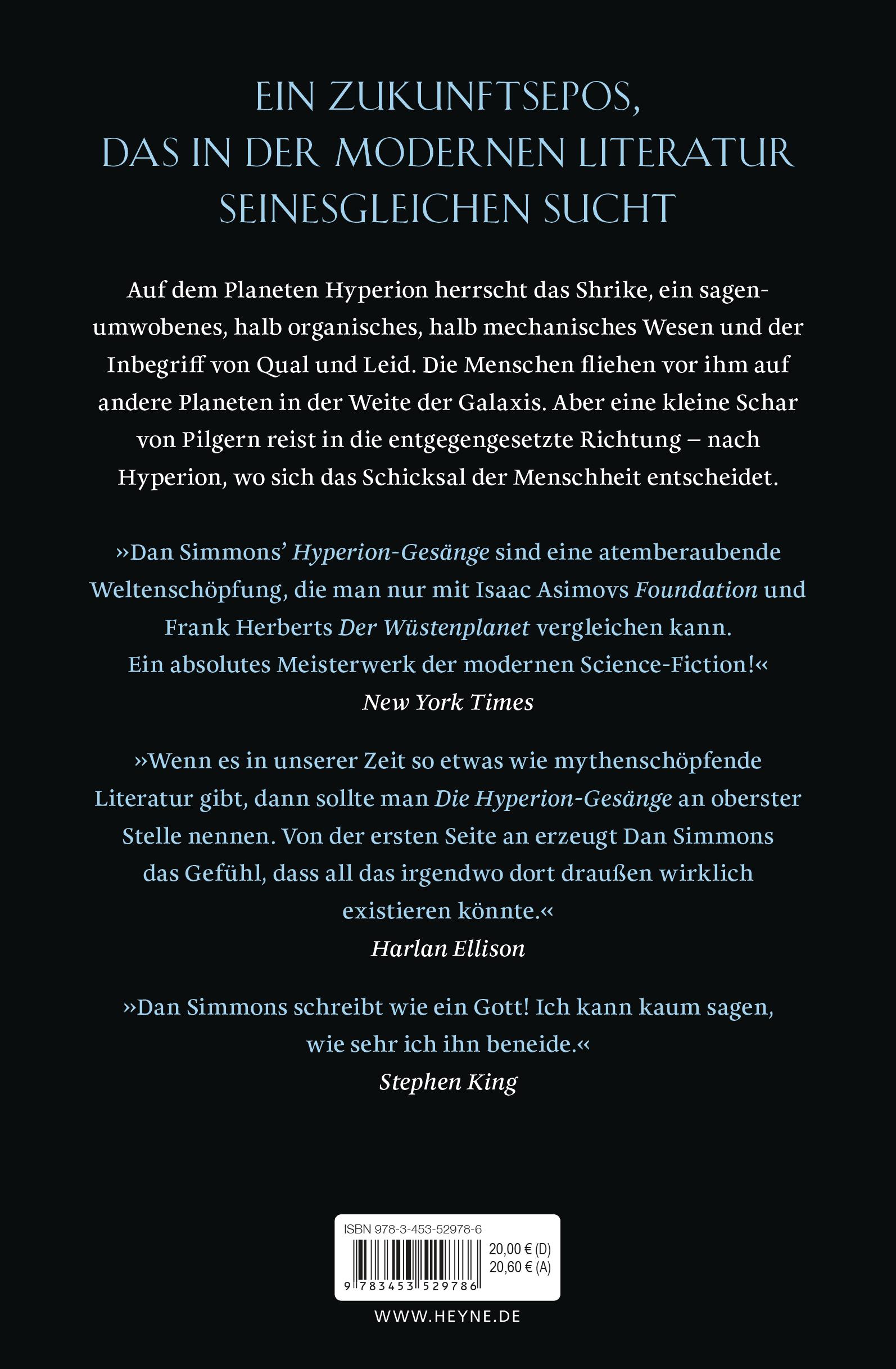 Beispielinhalt (Bild) Die Hyperion-Gesänge