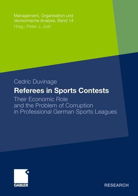 Vorderes Coverbild Referees in Sports Contests