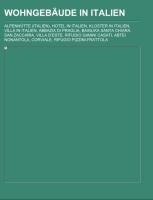 Vorderes Coverbild Wohngebäude in Italien