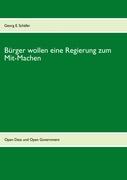 Vorderes Coverbild Bürger wollen eine Regierung zum Mit-Machen