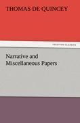 Vorderes Coverbild Narrative and Miscellaneous Papers