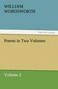 Vorderes Coverbild Poems in Two Volumes, Volume 2