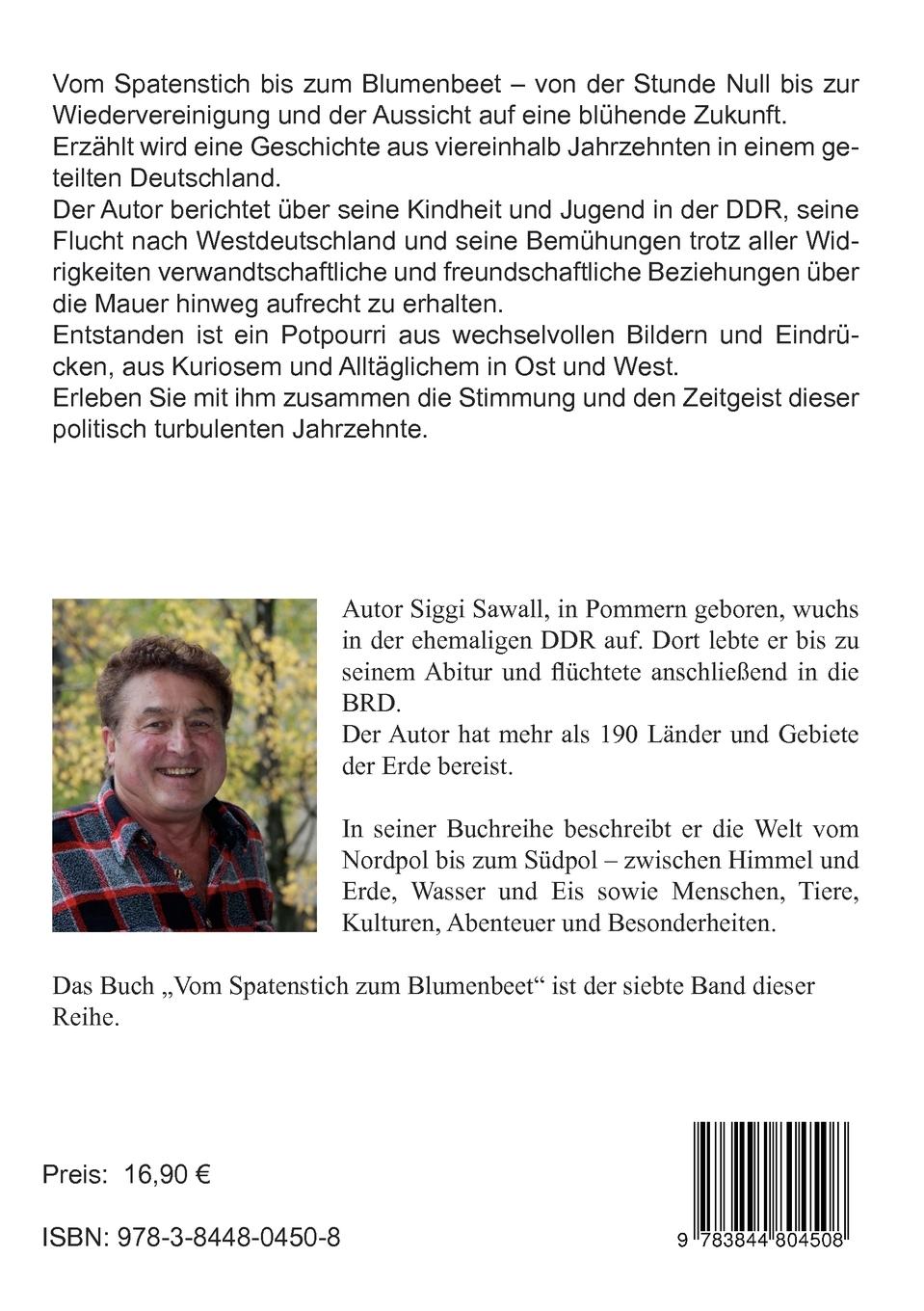 Rückseitencover Vom Spatenstich zum Blumenbeet