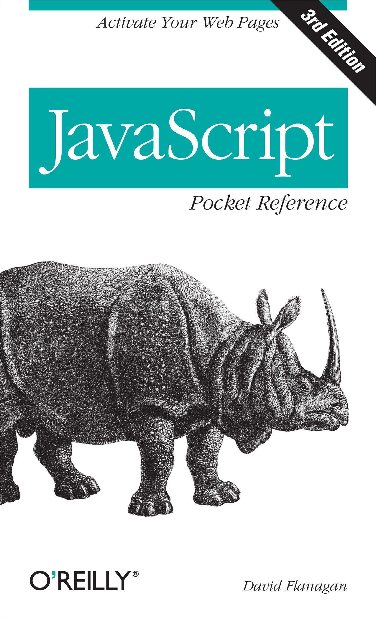 Vorderes Coverbild JavaScript Pocket Reference