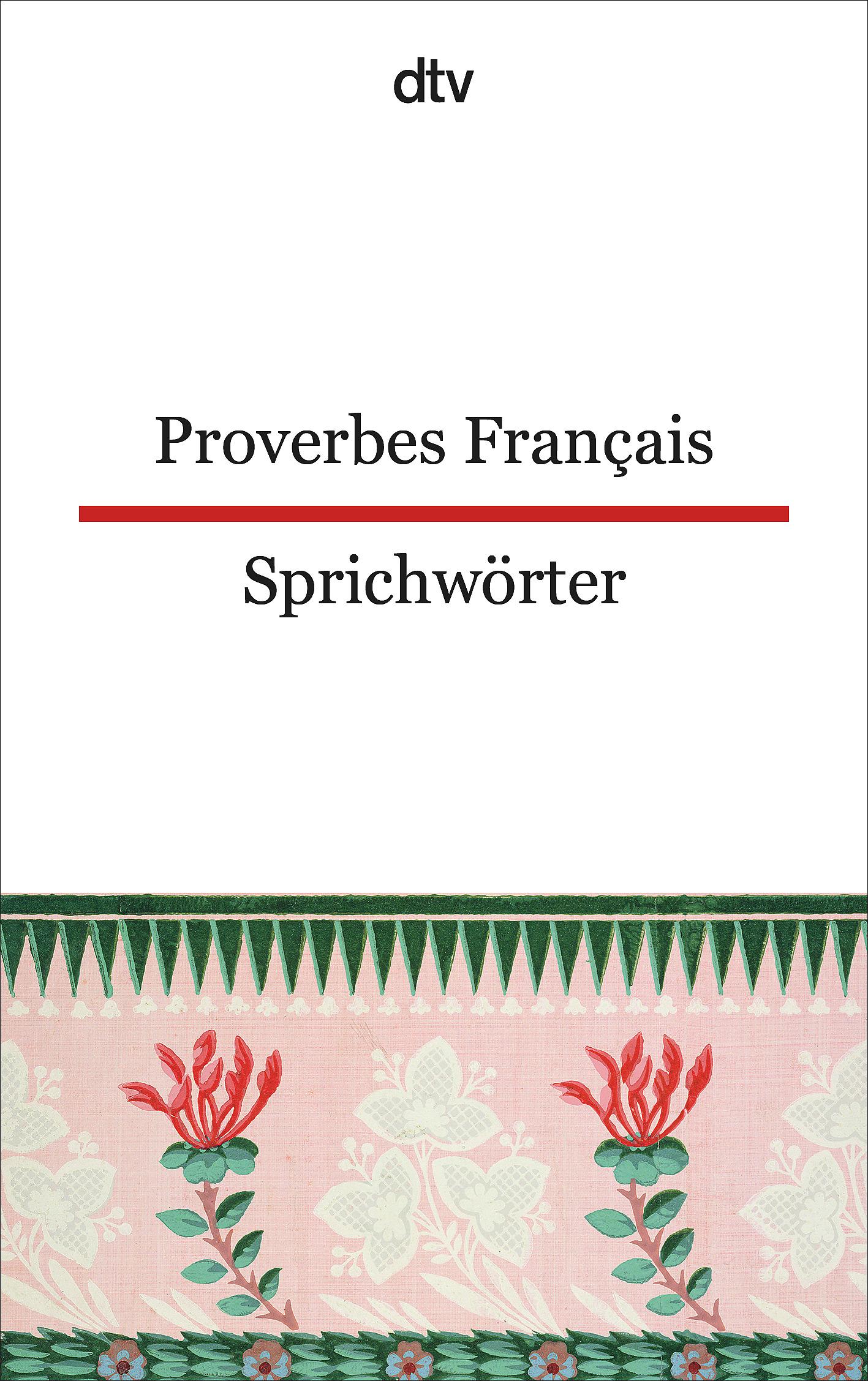 Vorderes Coverbild Proverbes Francais Französische Sprichwörter