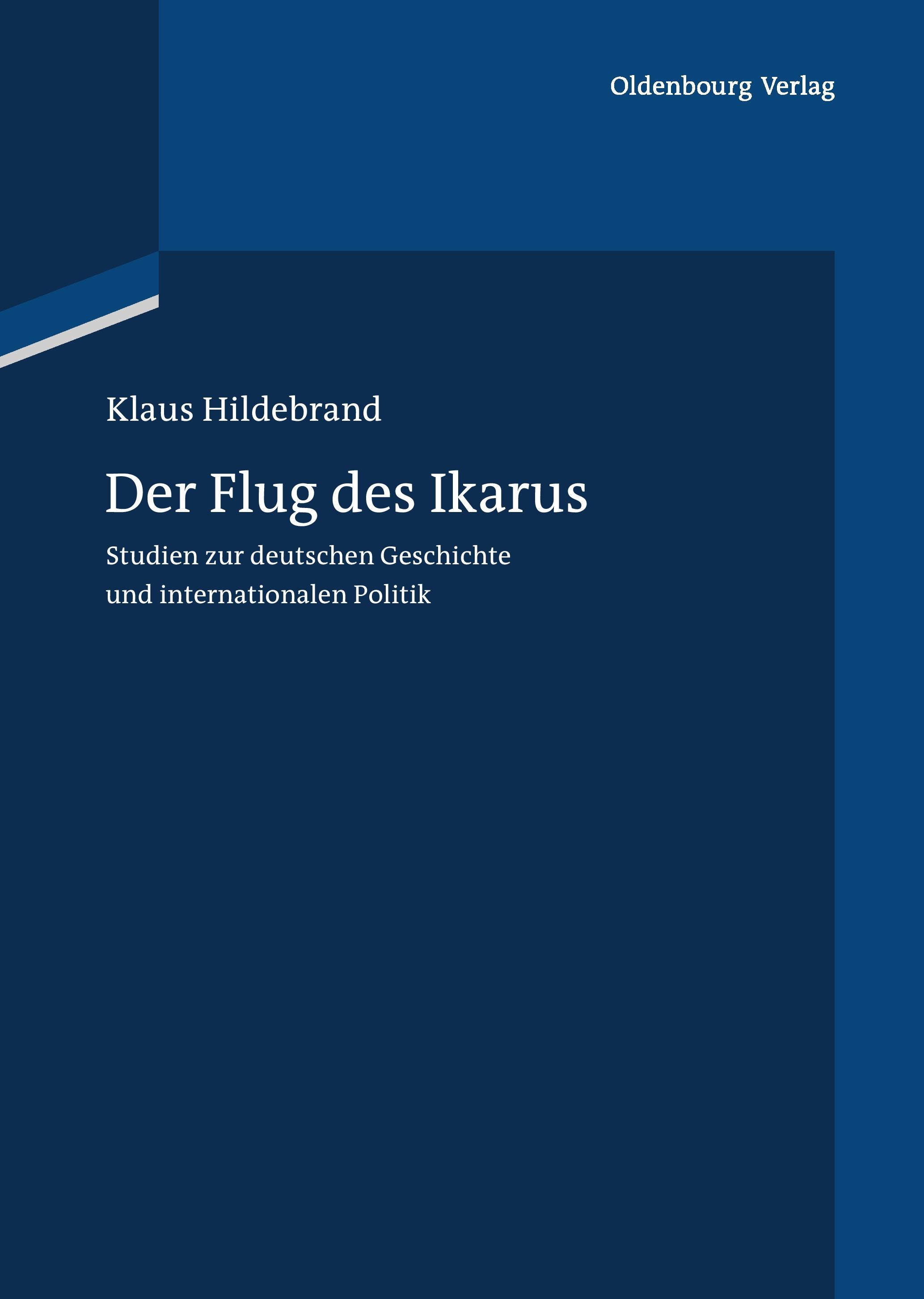 Vorderes Coverbild Der Flug des Ikarus