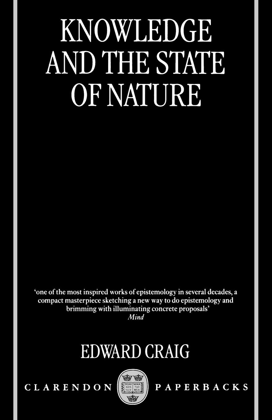 Vorderes Coverbild Knowledge and the State of Nature