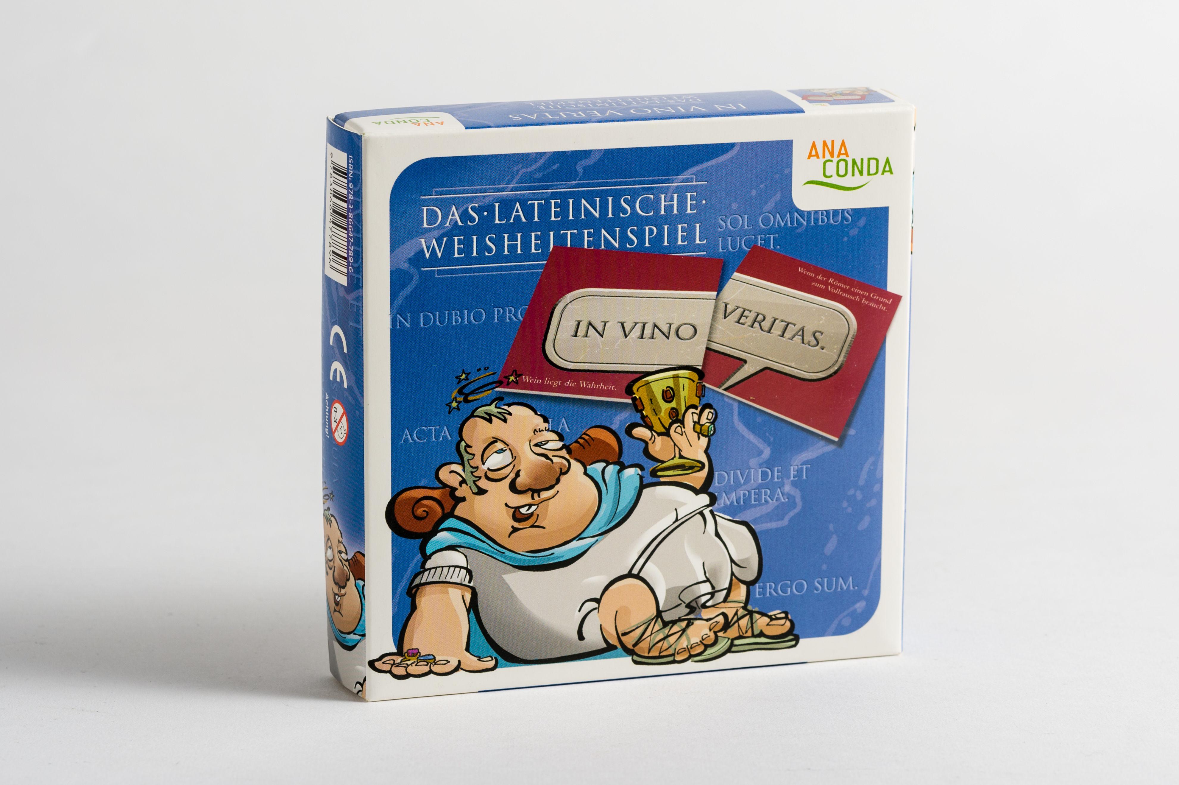 Beispielinhalt (Bild) In vino veritas - Das lateinische Weisheitenspiel