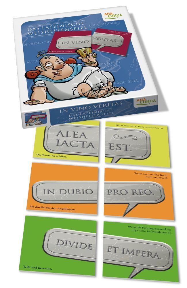 Beispielinhalt (Bild) In vino veritas - Das lateinische Weisheitenspiel