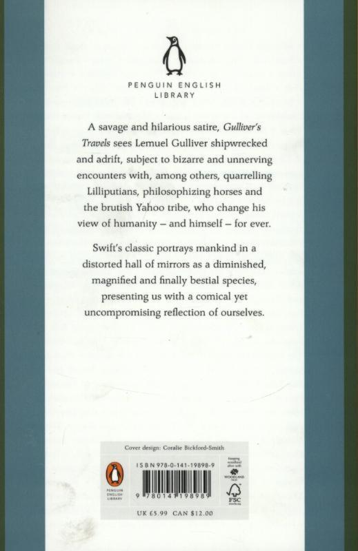 Rückseitencover Gulliver's Travels