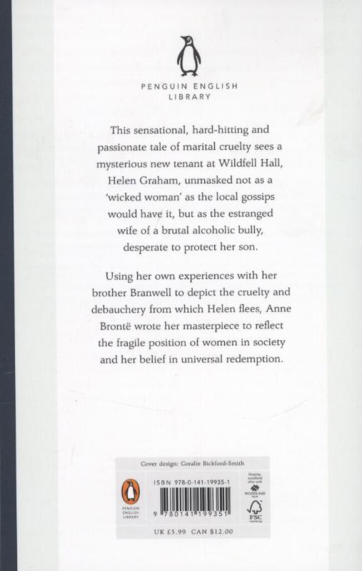 Rückseitencover The Tenant of Wildfell Hall