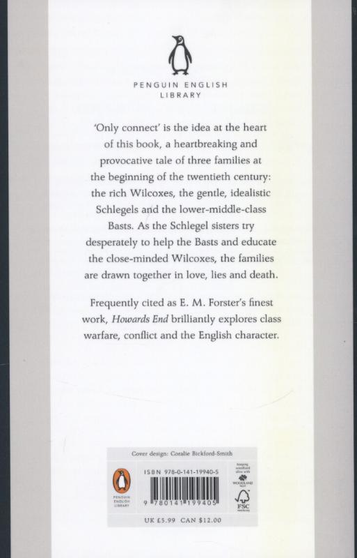 Rückseitencover Howards End