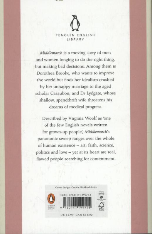 Rückseitencover Middlemarch