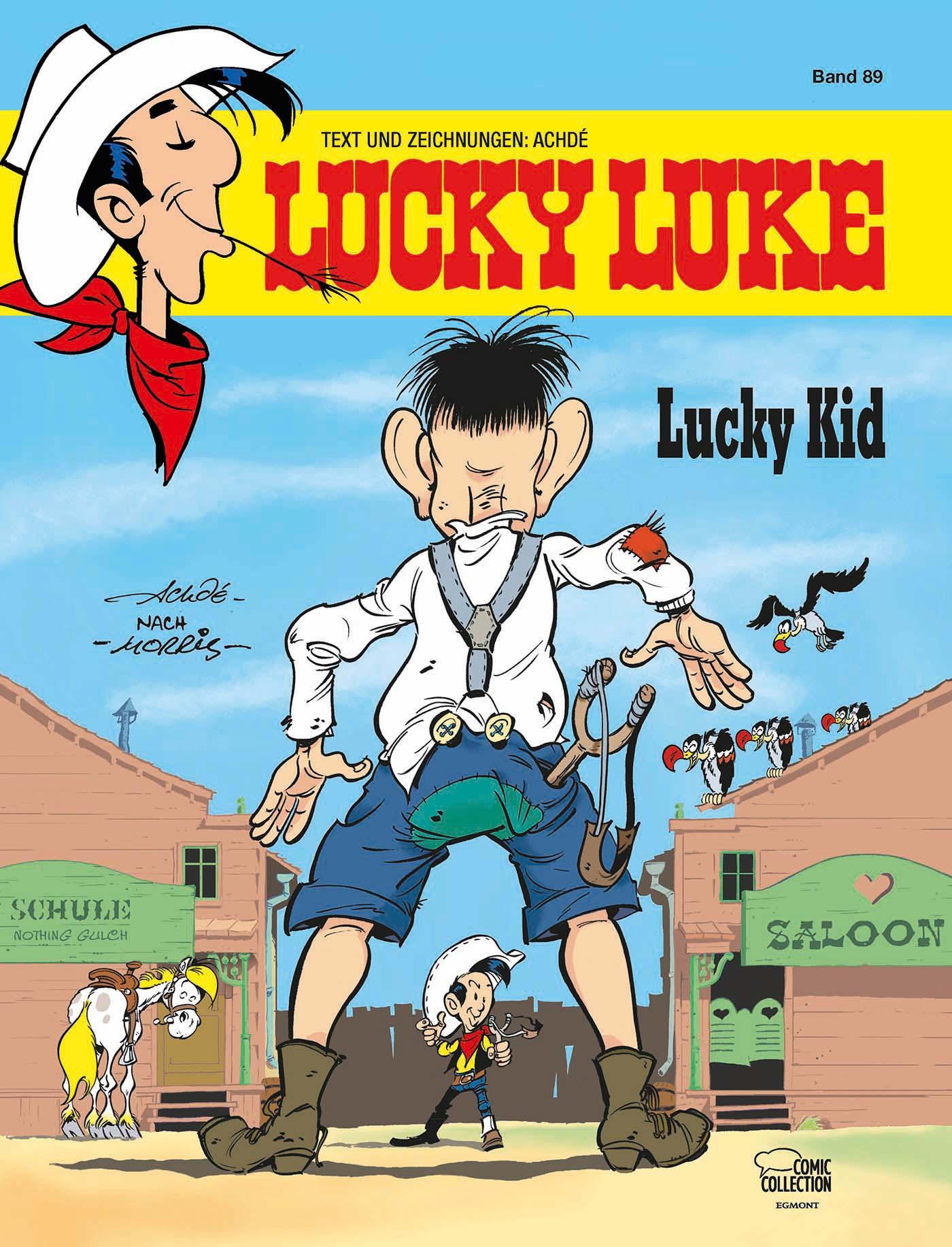 Vorderes Coverbild Lucky Luke 89 - Lucky Kid