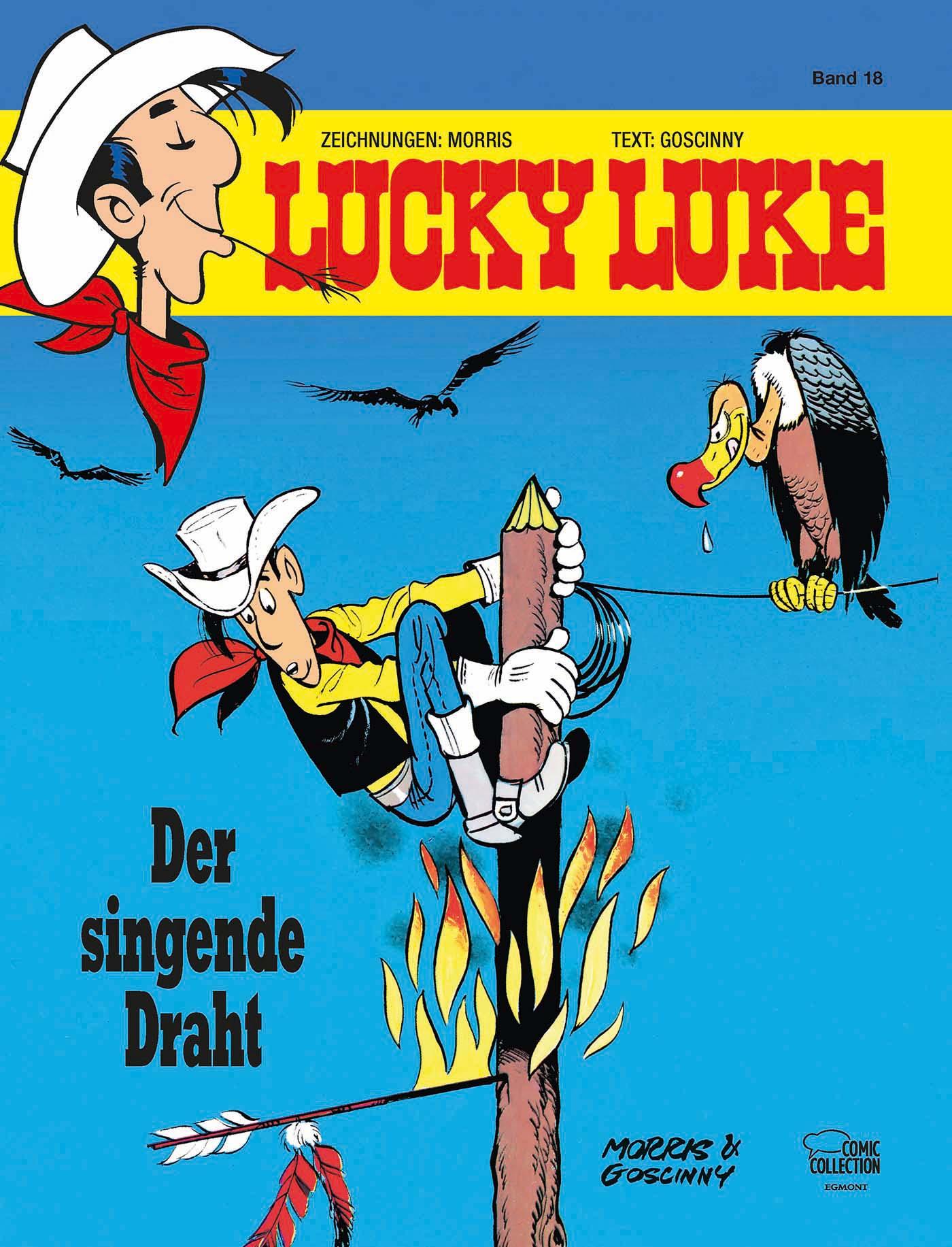 Vorderes Coverbild Lucky Luke 18 - Der singende Draht