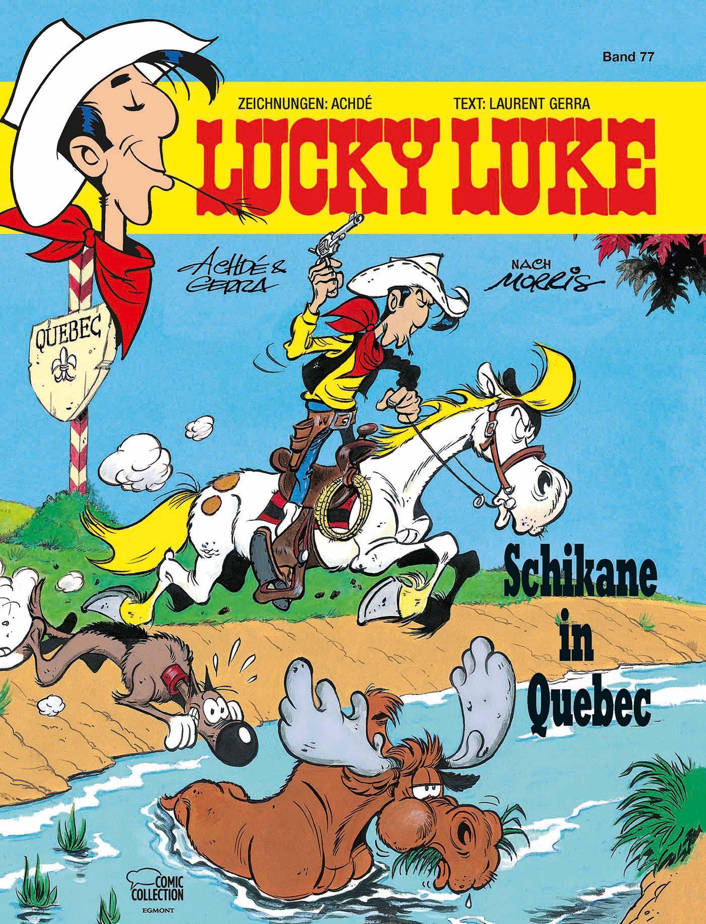 Vorderes Coverbild Lucky Luke 77 - Schikane in Quebec