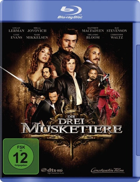 Vorderes Coverbild Die Drei Musketiere
