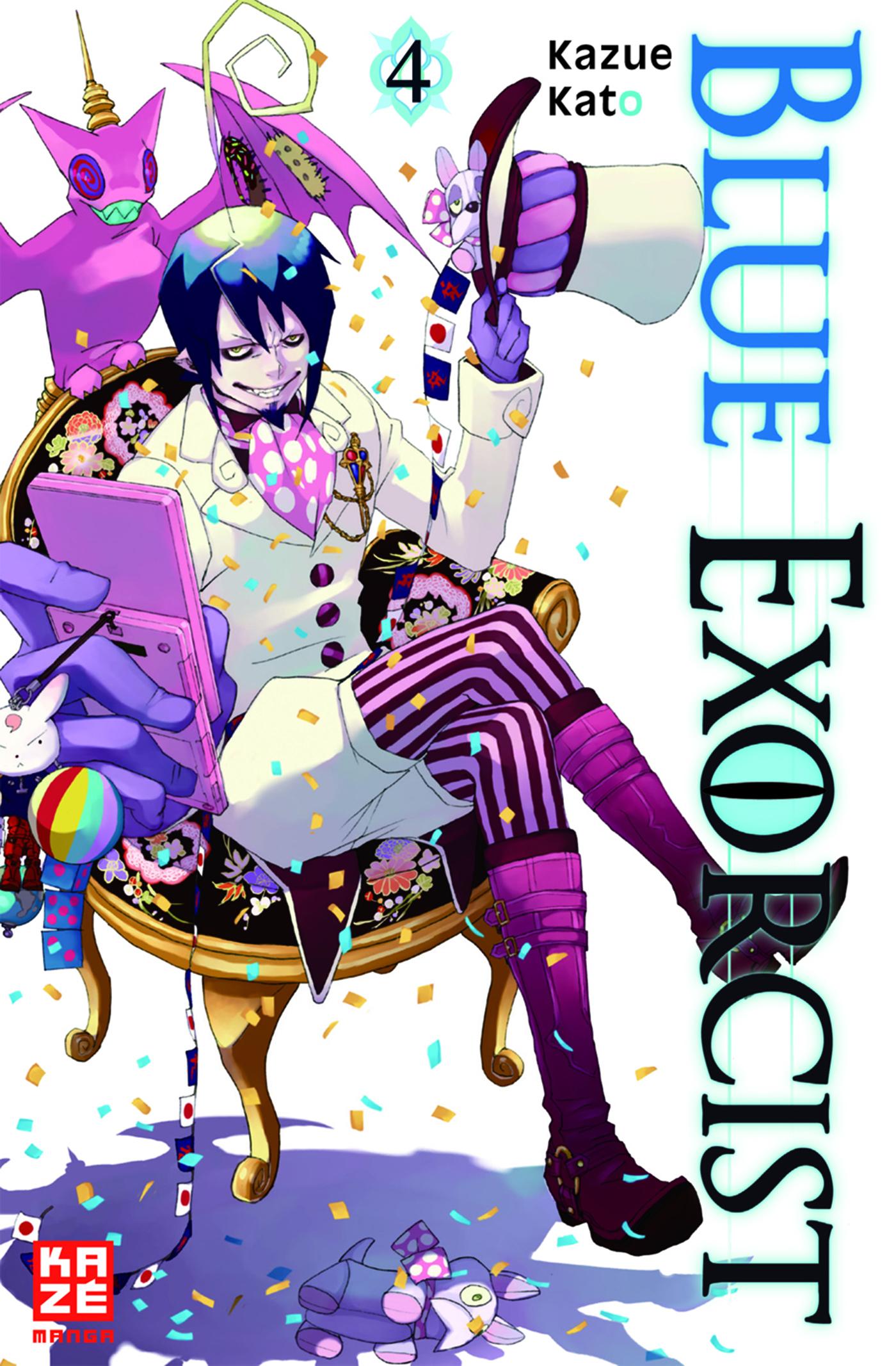 Vorderes Coverbild Blue Exorcist 04