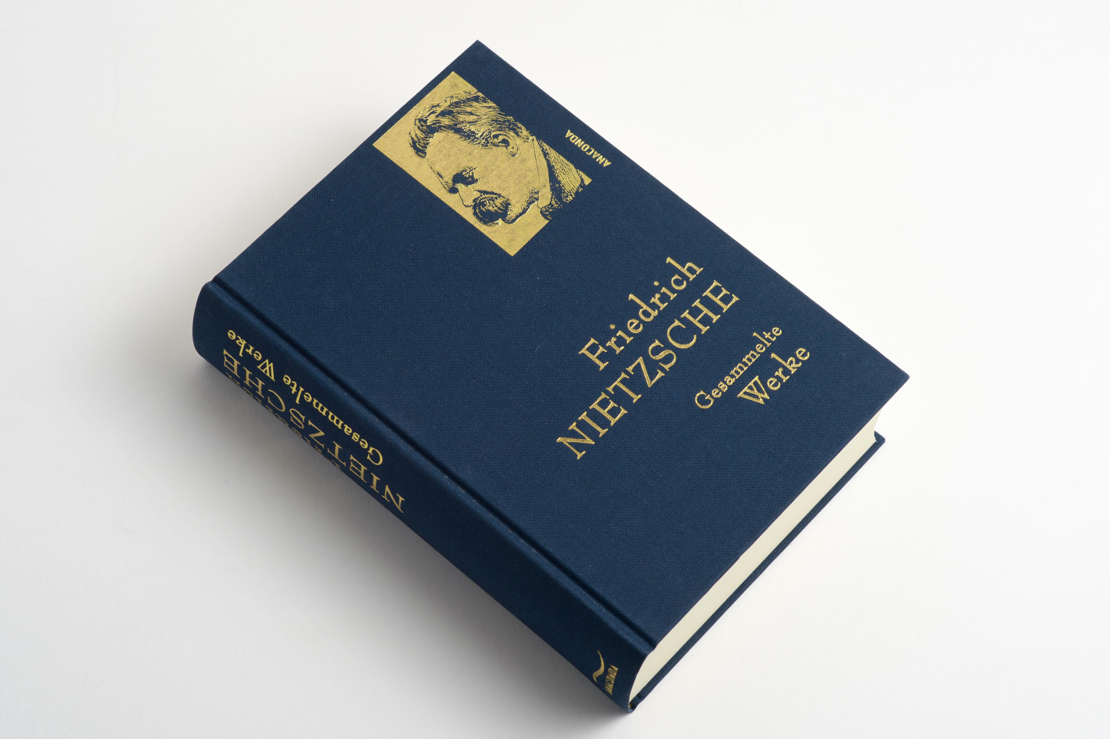 Beispielinhalt (Bild) Friedrich Nietzsche - Gesammelte Werke