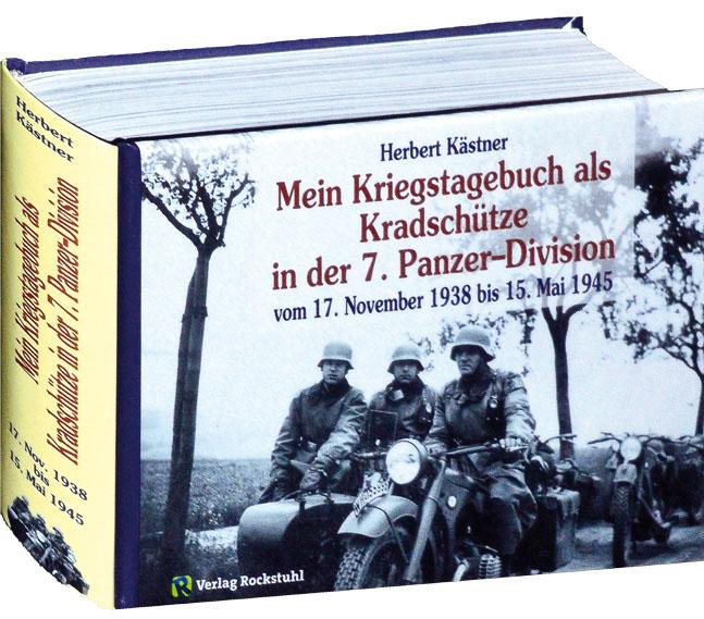 Vorderes Coverbild Mein Kriegstagebuch als Kradschütze in der 7. Panzer-Division