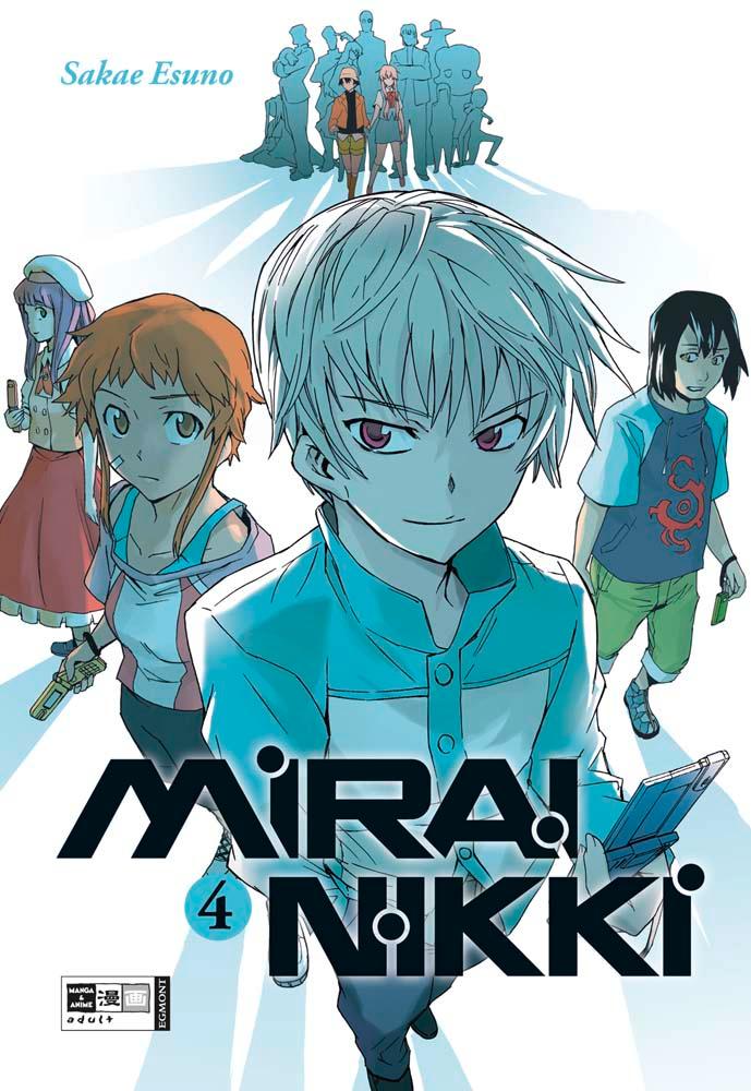 Vorderes Coverbild Mirai Nikki 04