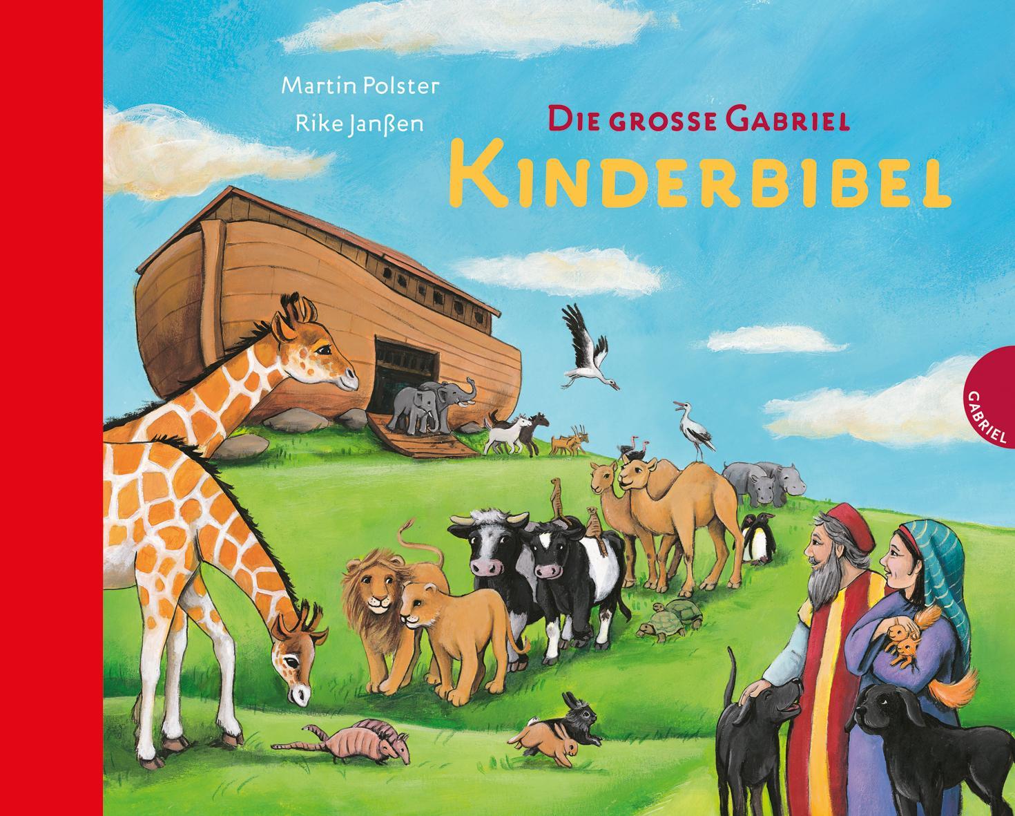 Vorderes Coverbild Die große Gabriel Kinderbibel