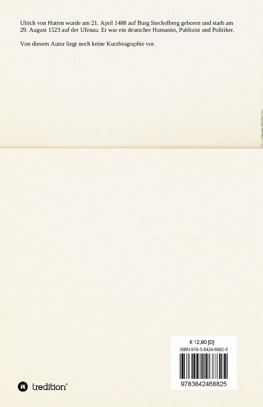 Rückseitencover Um Deutschlands Freiheit