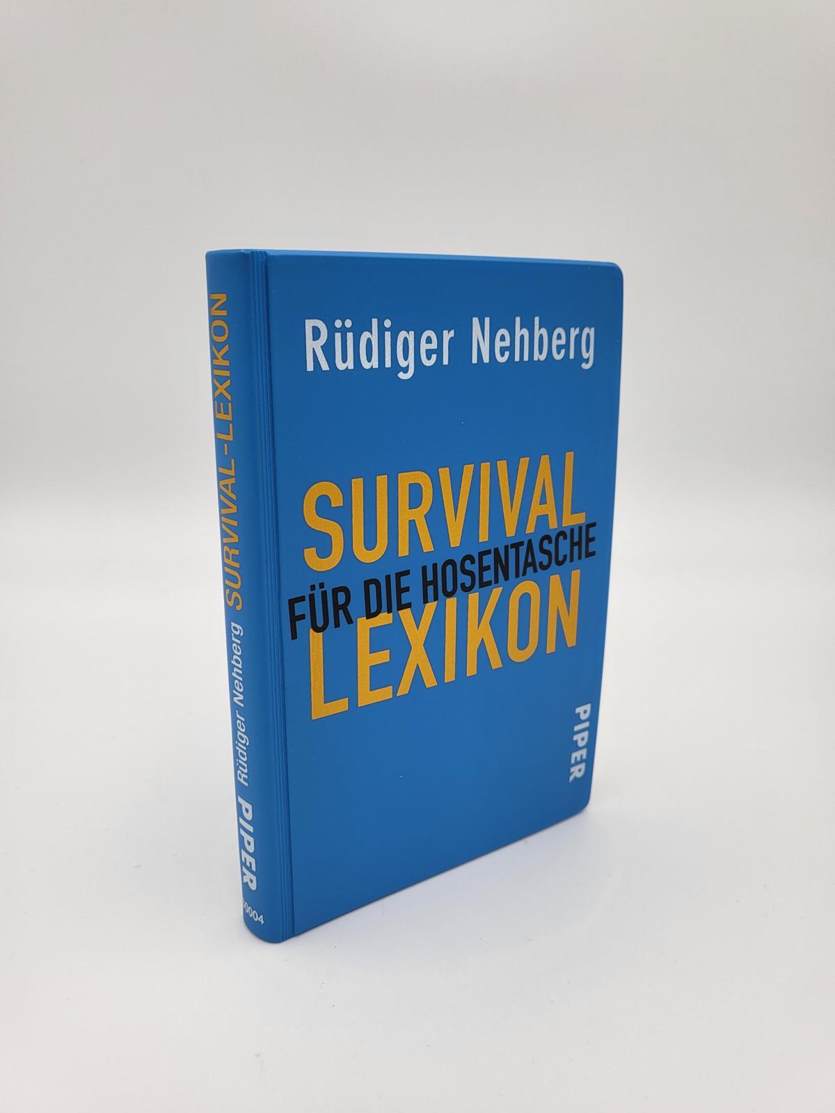 Beispielinhalt (Bild) Survival-Lexikon für die Hosentasche