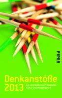 Vorderes Coverbild Denkanstöße 2013