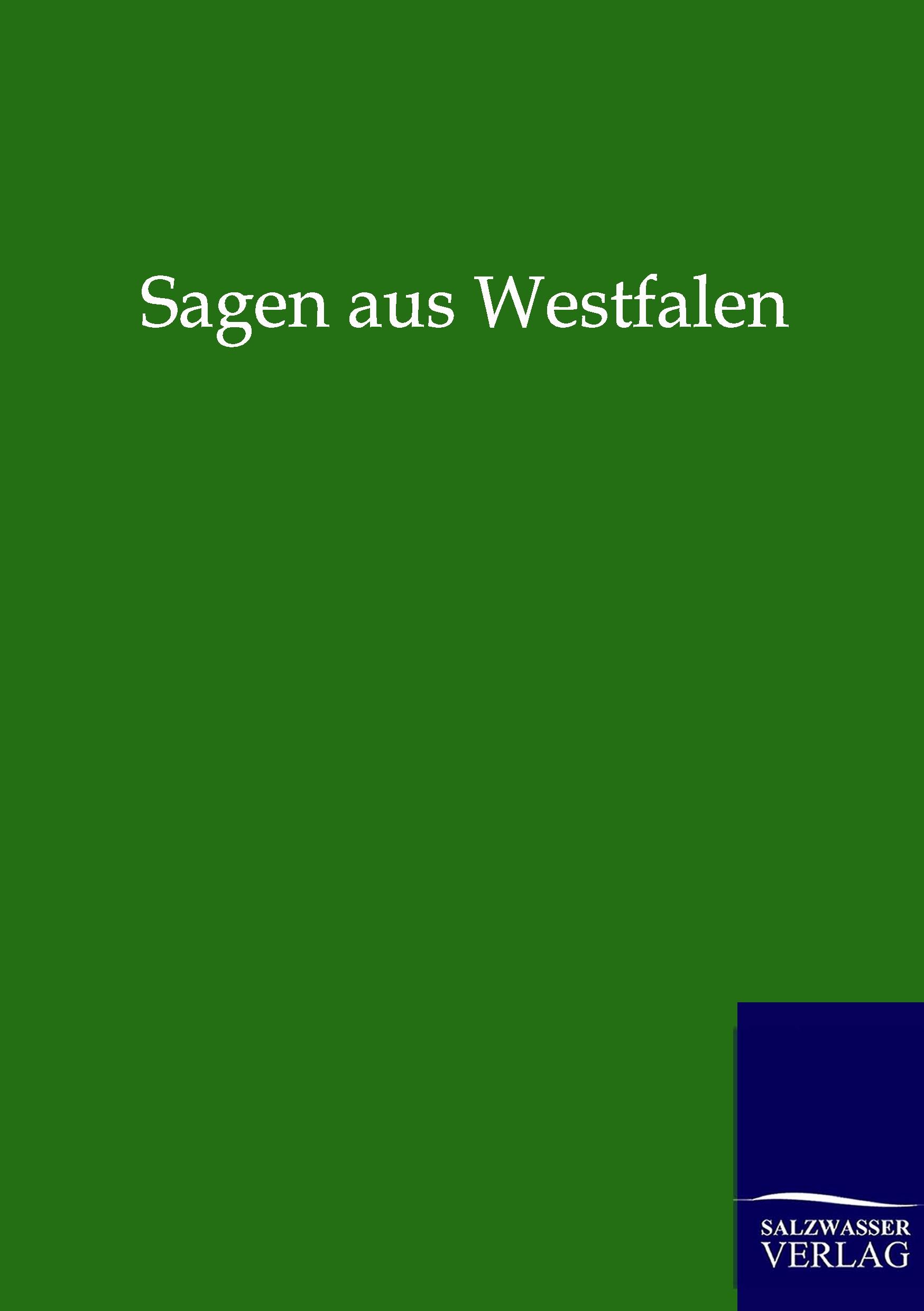 Vorderes Coverbild Sagen aus Westfalen