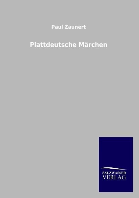 Vorderes Coverbild Plattdeutsche Märchen