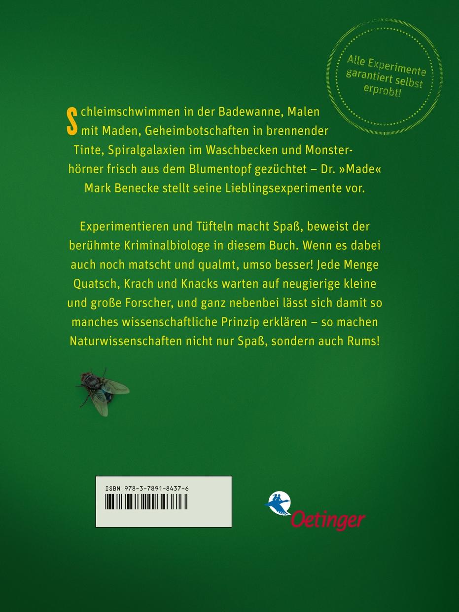 Rückseitencover Das knallt dem Frosch die Locken weg
