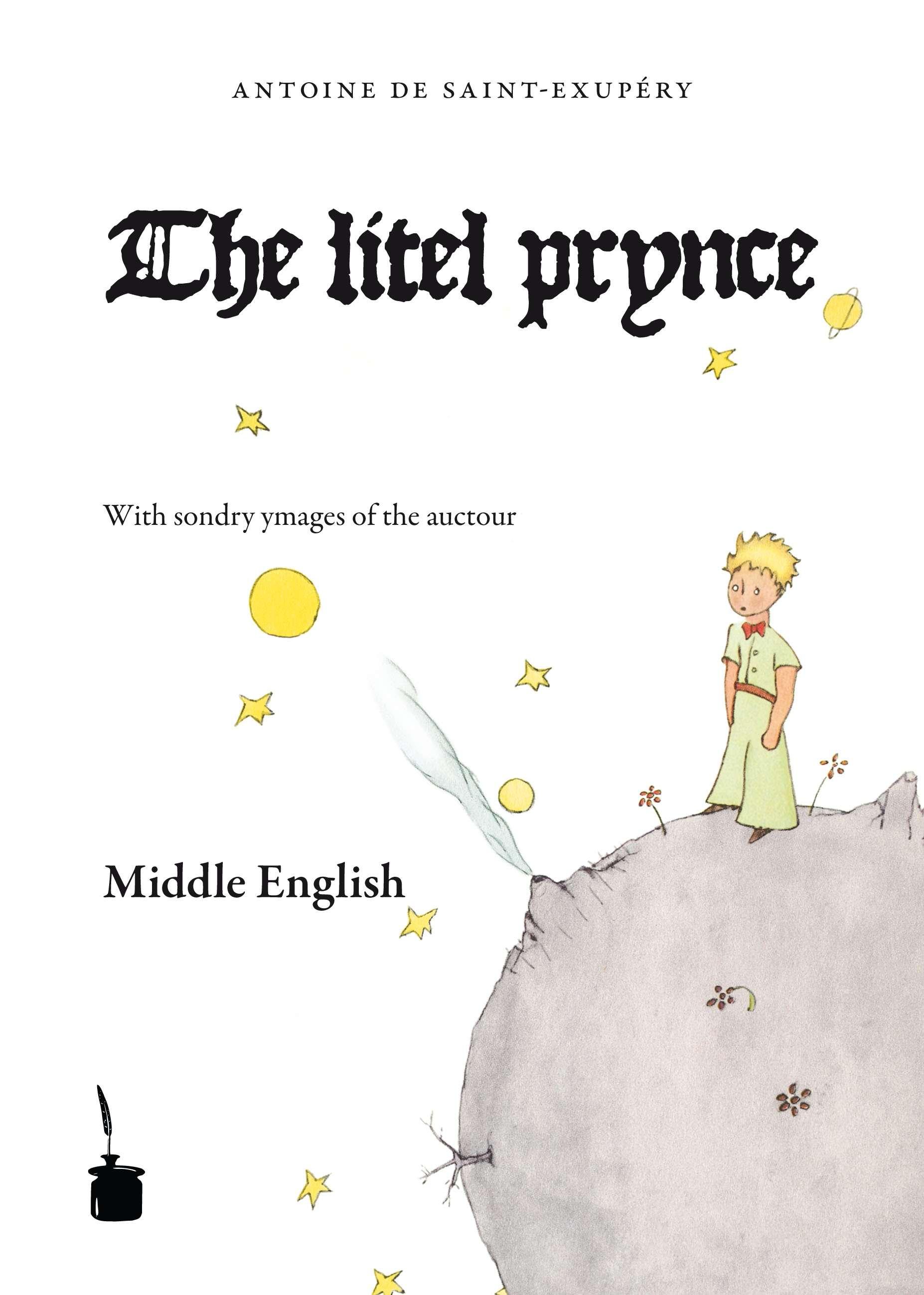 Vorderes Coverbild Der kleine Prinz. Le Petit Prince-Middle English