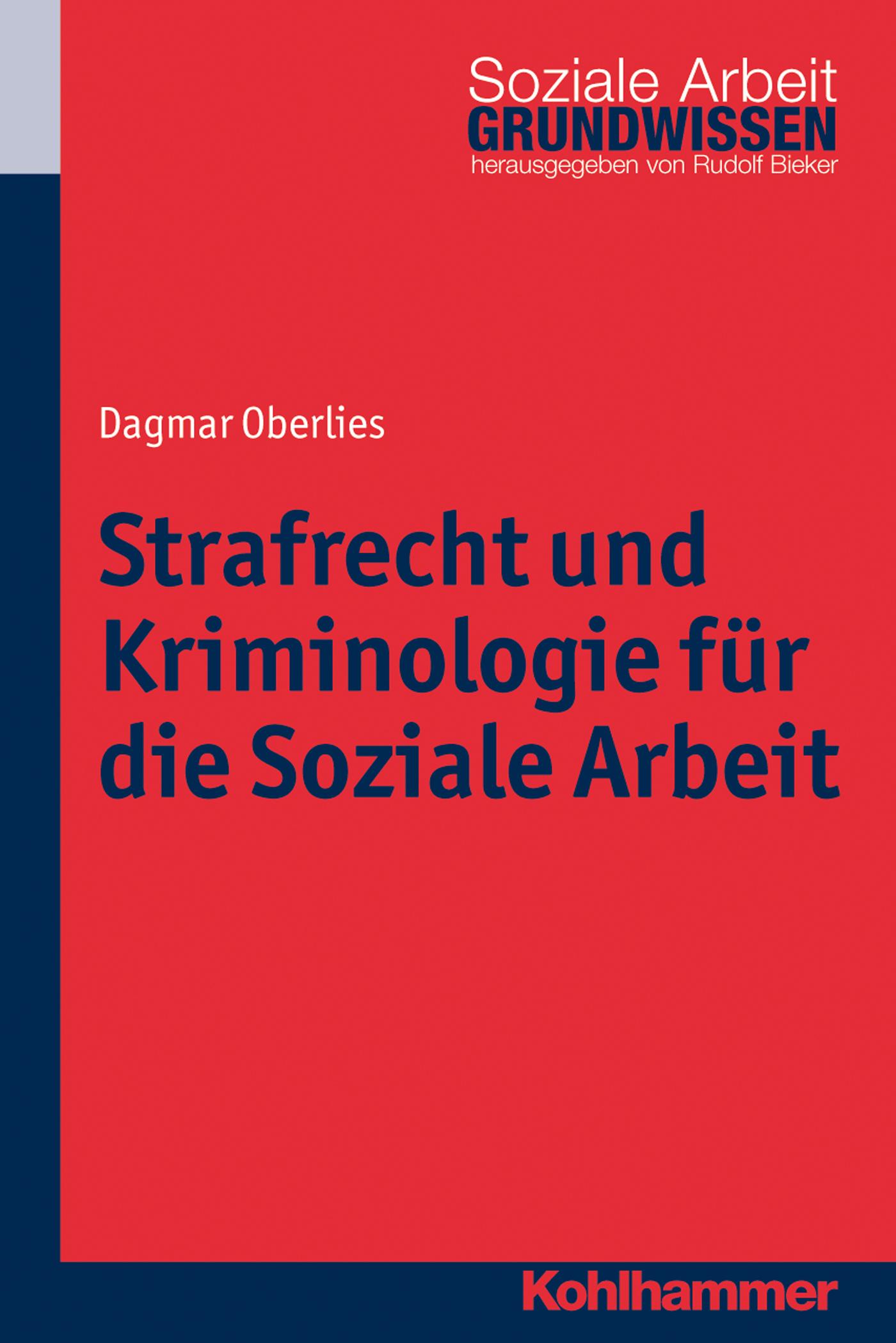 Vorderes Coverbild Strafrecht und Kriminologie für die Soziale Arbeit