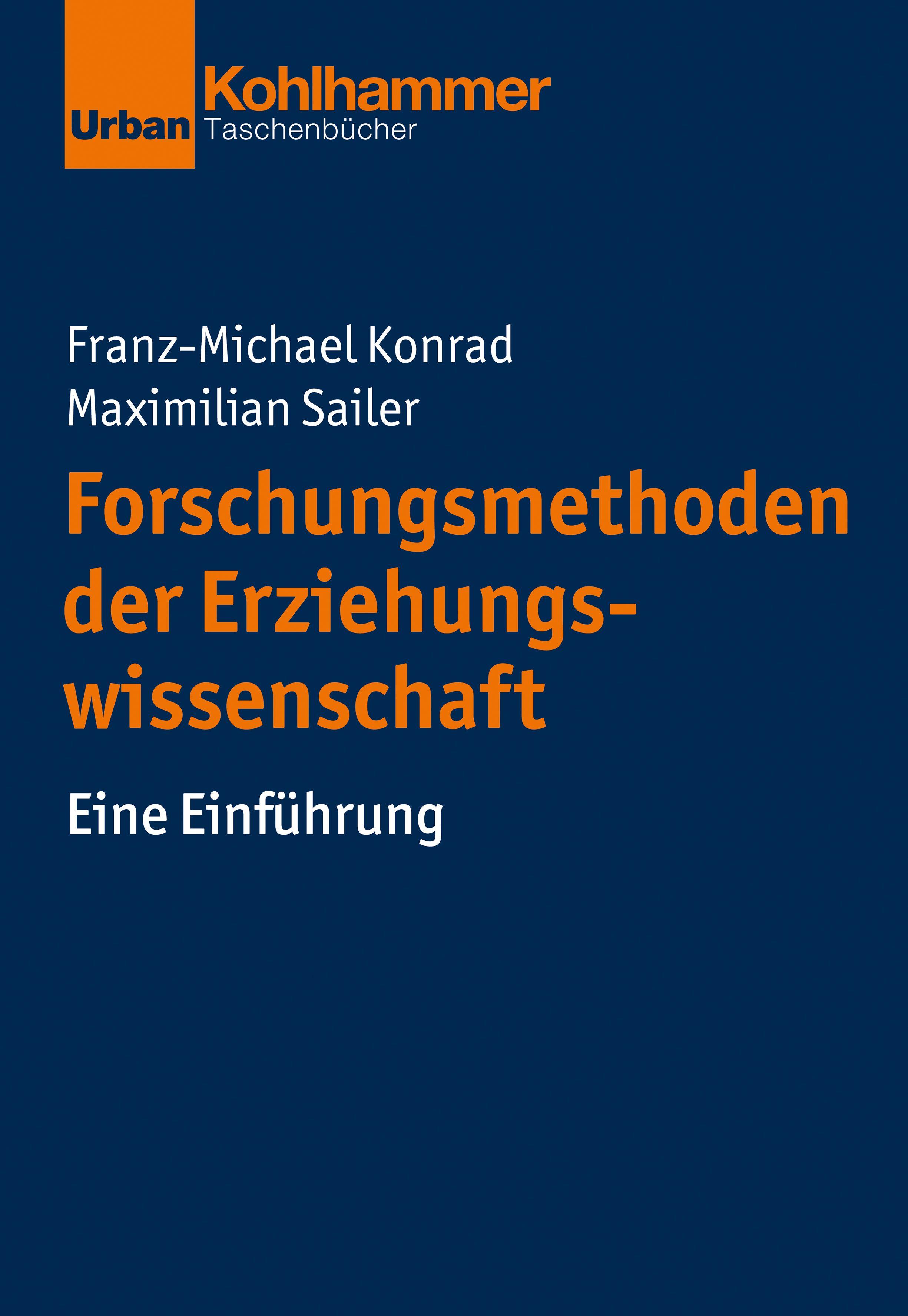 Vorderes Coverbild Forschungsmethoden der Erziehungswissenschaft