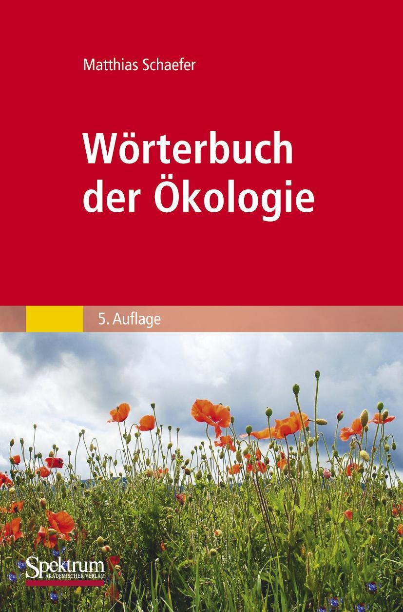 Vorderes Coverbild Wörterbuch der Ökologie