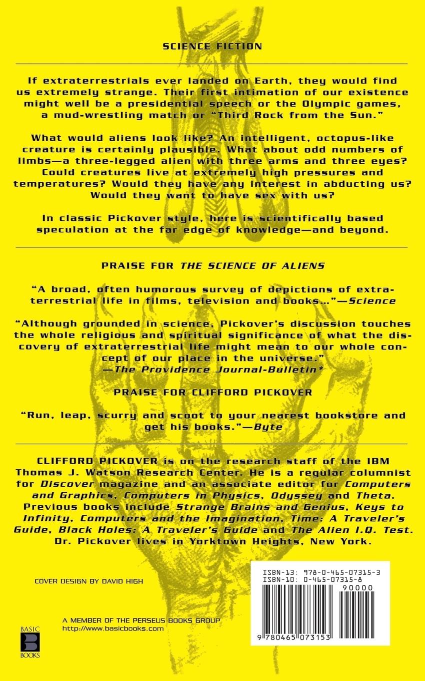 Rückseitencover The Science of Aliens