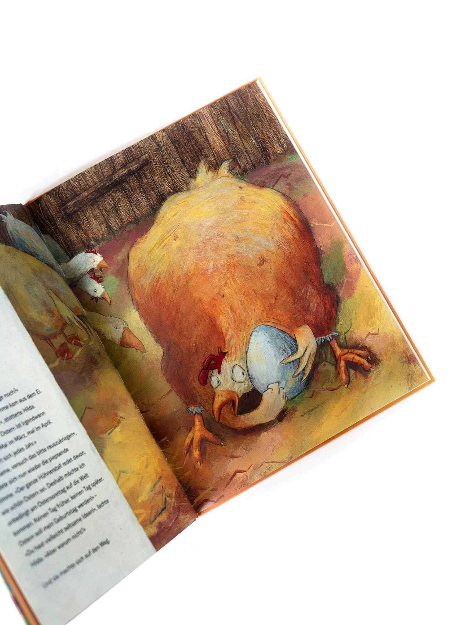 Beispielinhalt (Bild) Das Osterküken