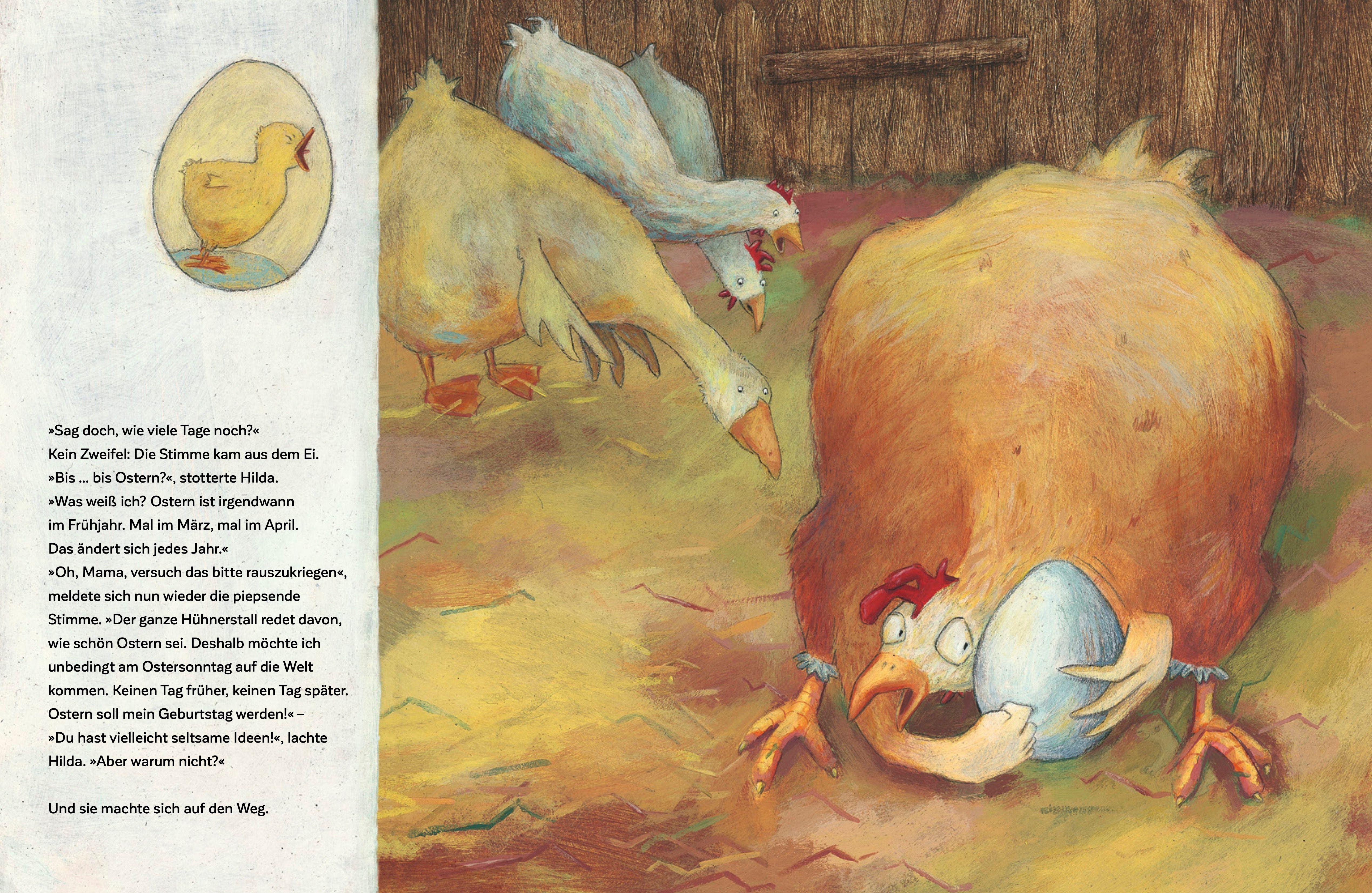 Beispielinhalt (Bild) Das Osterküken