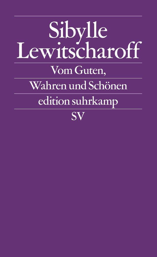 Vorderes Coverbild Vom Guten, Wahren und Schönen