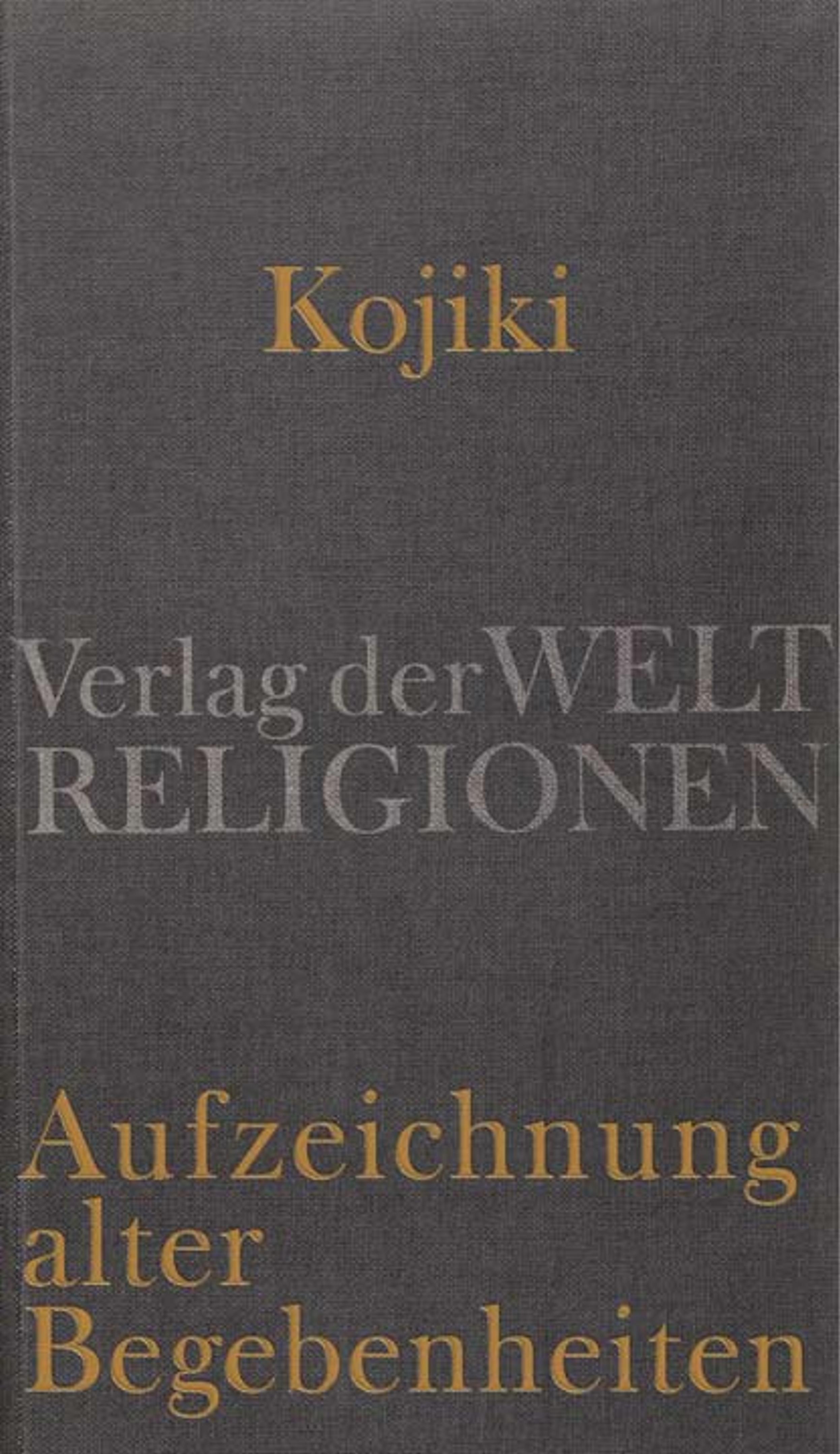 Vorderes Coverbild Kojiki - Aufzeichnung alter Begebenheiten