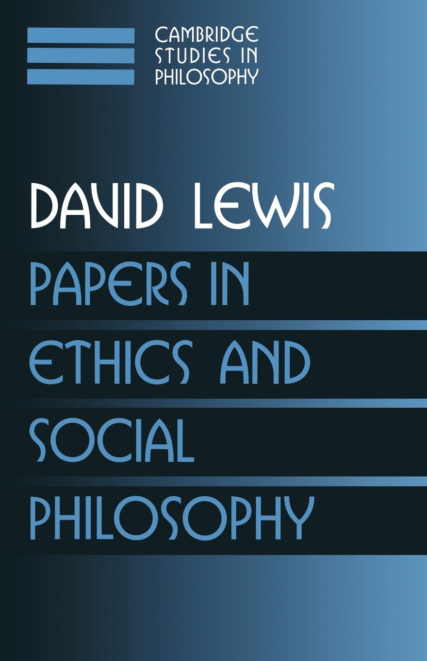 Vorderes Coverbild Papers in Ethics and Social Philosophy