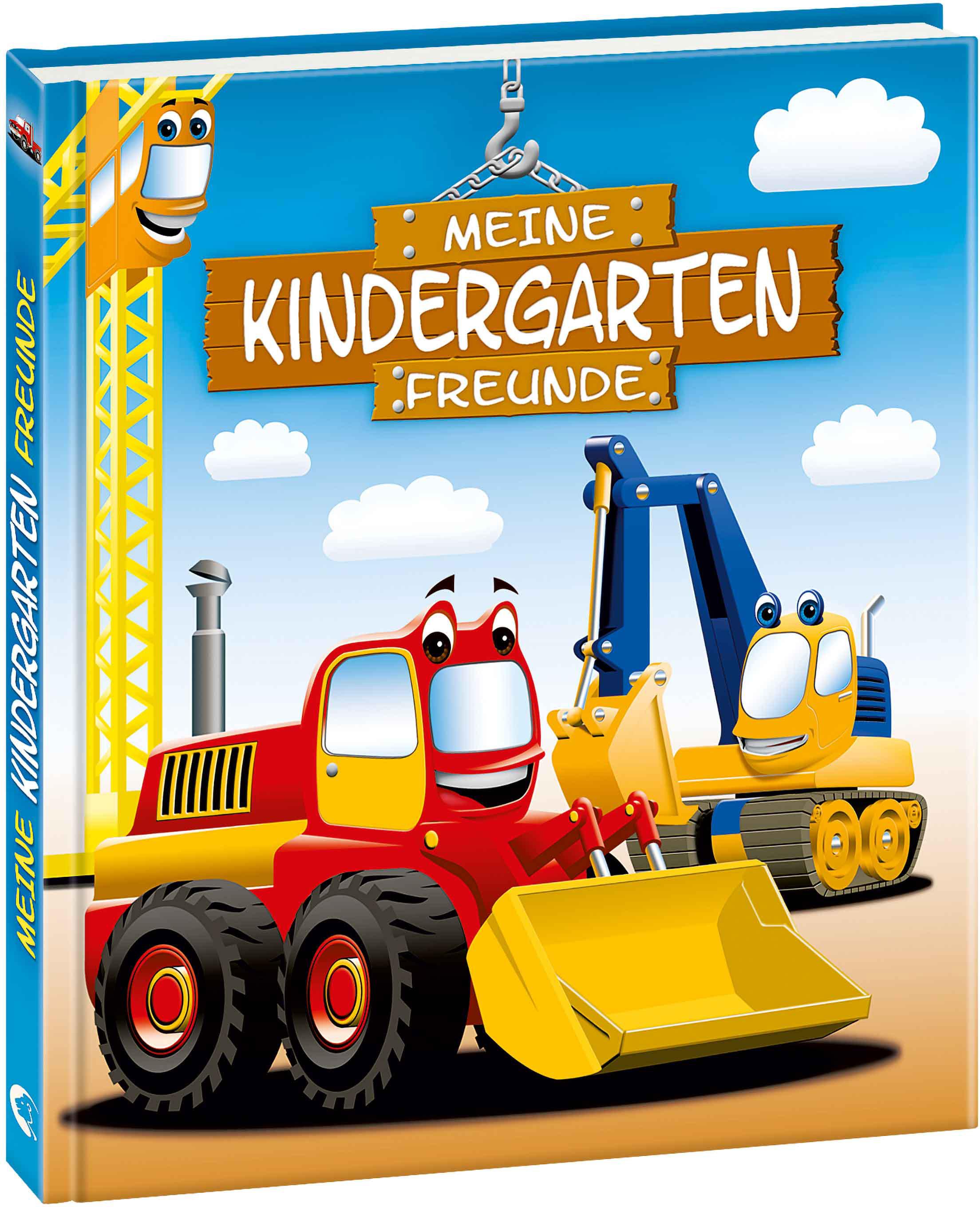 Vorderes Coverbild Meine Kindergarten-Freunde: Bagger